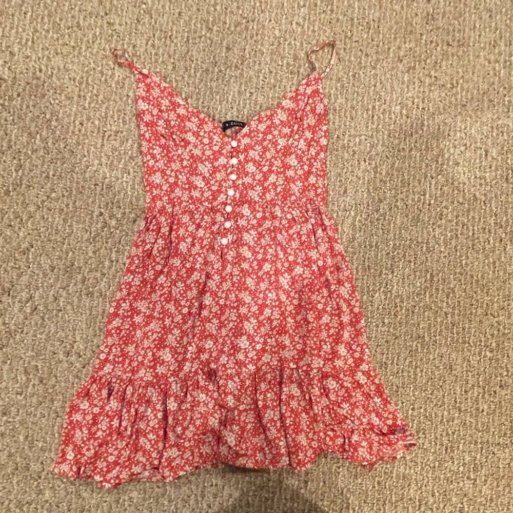 ZAFUL FLORAL PRINTED DRESS